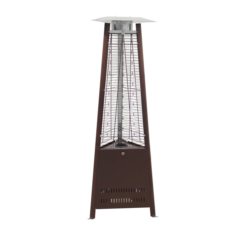 Belleze Pyramid 42,000 BTU Propane Patio Heater Wayfair